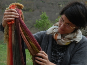 Marta Bahillo discovers the world of natural dyes