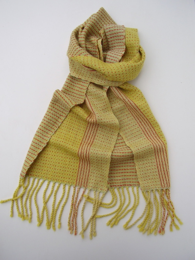 yellow scarf
