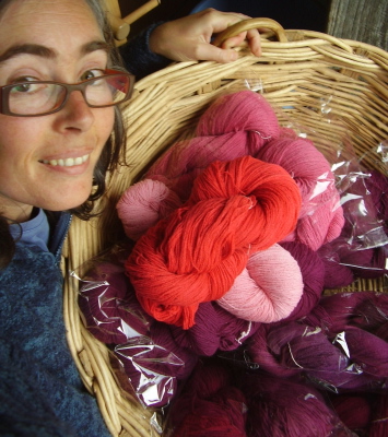 naturally dyed yarns for sale for hand-weavers