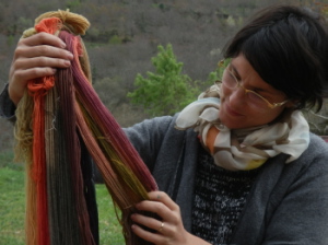 Marta Bahillo discovers the world of natural dyes