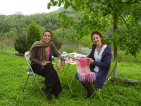 pausa para tomar café