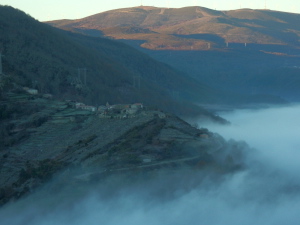 Foto de San Lorenzo en la Ribeira Sacra Enero 2012